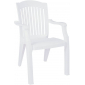 Кресло пластиковое Siesta Garden Classic пластик белый Фото 1