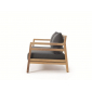 Кресло деревянное с подушками Ethimo Costes тик, акрил натуральный, белый Фото 25
