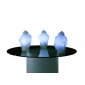 Светильник пластиковый настольный Будда SLIDE Buddha Lighting полиэтилен голубой Фото 6