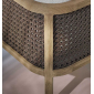 Кресло деревянное с подушками Ethimo Grand Life мореный тик, роуп, акрил мореный тик, белый Фото 14
