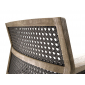 Кресло деревянное с подушками Ethimo Grand Life мореный тик, роуп, акрил мореный тик, белый Фото 18