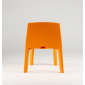 Стул пластиковый SLIDE Q4 Standard полиэтилен тыквенный оранжевый Фото 5