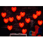 Светильник пластиковый настольный Сердце SLIDE Love Lighting полиэтилен, металл красный Фото 9