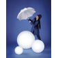 Светильник пластиковый Шар 70 SLIDE Globo Lighting IN полиэтилен белый Фото 7