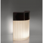 Стойка пластиковая барная светящаяся SLIDE Cordiale Corner Art Deco Lighting полиэтилен, компакт-ламинат HPL ванильный, коричневый Фото 4