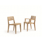 Кресло деревянное Ethimo Ribot тик натуральный Фото 16