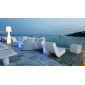 Торшер пластиковый уличный SLIDE Pivot Lighting OUT полиэтилен белый Фото 9