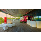 Торшер пластиковый уличный SLIDE Pivot Lighting OUT полиэтилен белый Фото 15