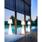 Торшер пластиковый уличный SLIDE Pivot Lighting OUT полиэтилен белый Фото 20