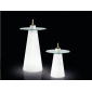 Стол пластиковый светящийся SLIDE Peak Lighting полиэтилен, закаленное стекло белый Фото 10