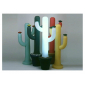 Светильник пластиковый напольный SLIDE Cactus Lighting полиэтилен белый, пламенный красный Фото 4