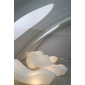 Шезлонг пластиковый светящийся SLIDE Rococo Lighting полиэтилен белый Фото 7