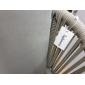 Кресло плетеное с подушками Tagliamento Palermo алюминий, роуп, акрил антрацит, светло-коричневый Фото 10