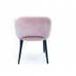 Кресло деревянное мягкое Rest.M.F Martin дерево, ткань нежно-розовый Фото 4