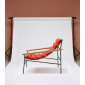 Кресло лаунж металлическое Scab Design Dress Code Fashion Indoor сталь, дуб, акрил антрацит, красный Фото 7