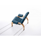 Кресло мягкое B-LINE Supercomfort дуб, натуральная кожа Фото 10