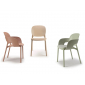 Стул пластиковый Scab Design Hug Go Green технополимер оливковый Фото 12