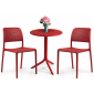 Комплект пластиковой мебели Nardi Step Bora Bistrot стеклопластик красный Фото 1