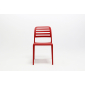 Комплект пластиковой мебели Nardi Spritz Costa Bistrot стеклопластик красный Фото 6