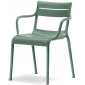 Кресло пластиковое PEDRALI Souvenir стеклопластик зеленый Фото 1