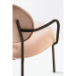 Кресло лаунж с обивкой PEDRALI Blume сталь, алюминий, ткань матовая бронза Фото 8