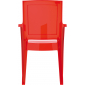 Кресло пластиковое Siesta Contract Arthur технополимер PA6 нейлон красный Фото 11