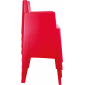 Кресло пластиковое Siesta Contract Box полипропилен красный Фото 20
