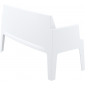 Диван пластиковый двухместный Siesta Contract Box Sofa полипропилен белый Фото 8