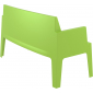 Диван пластиковый двухместный Siesta Contract Box Sofa полипропилен зеленый Фото 7