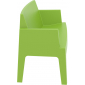 Диван пластиковый двухместный Siesta Contract Box Sofa полипропилен зеленый Фото 9