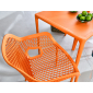 Кресло пластиковое Siesta Contract Air XL стеклопластик оранжевый Фото 17
