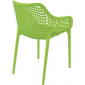 Кресло пластиковое Siesta Contract Air XL стеклопластик зеленый Фото 9