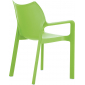 Кресло пластиковое Siesta Contract Diva стеклопластик зеленый Фото 9