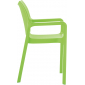 Кресло пластиковое Siesta Contract Diva стеклопластик зеленый Фото 10