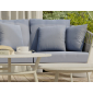 Комплект плетеной мебели Aurica Бора-Бора алюминий, роуп, акрил голубой Фото 3
