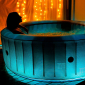 Спа-бассейн надувной Aquatic Symphony Starry ПВХ серый, серебристый Фото 13