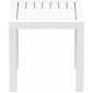 Столик пластиковый для лежака Siesta Contract Ocean Side Table пластик белый Фото 13