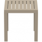 Столик пластиковый для лежака Siesta Contract Ocean Side Table пластик бежевый Фото 6