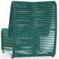 Кресло плетеное Aurica Бали алюминий, роуп зеленый Фото 3