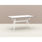 Стол пластиковый Siesta Contract Air Table 140 пластик, ламинат HPL белый Фото 9