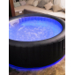 Спа-бассейн надувной Aquatic Symphony Aurora ПВХ темно-синий, серебристый Фото 20