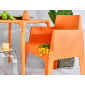 Стол пластиковый Siesta Contract Mango пластик оранжевый Фото 8