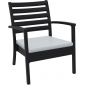 Подушка на сиденье для кресла Siesta Contract Artemis XL полиэстер светло-серый Фото 10