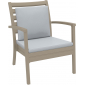 Подушка для спинки кресла Siesta Contract Artemis XL полиэстер светло-серый Фото 11