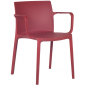 Кресло пластиковое PAPATYA Evo-K стеклопластик кирпично-красный Фото 1