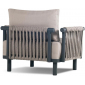 Кресло с подушками PAPATYA Breeze сталь, роуп, батилин Фото 4