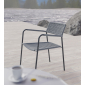 Комплект обеденной мебели Aurica Эланд алюминий, нежавеющая сталь, роуп, керамогранит серый Фото 2