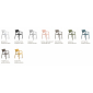 Кресло пластиковое Nardi Trill Armchair стеклопластик антрацит Фото 3