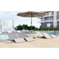 Шезлонг пластиковый Serralunga Aqua полиэтилен Фото 9