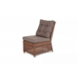 Комплект плетеной мебели 4SIS Бергамо алюминий, искусственный ротанг коричневый Фото 7